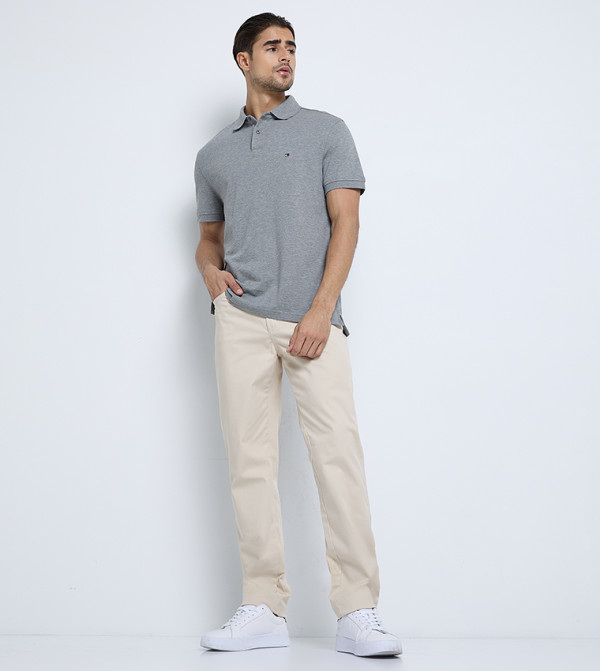 Tommy Hilfiger Tommy Hilfiger - Grey Polo T-shirts