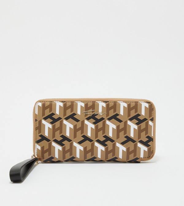 تومي هيلفيغر  اكسسوارات - حنطي محافظ