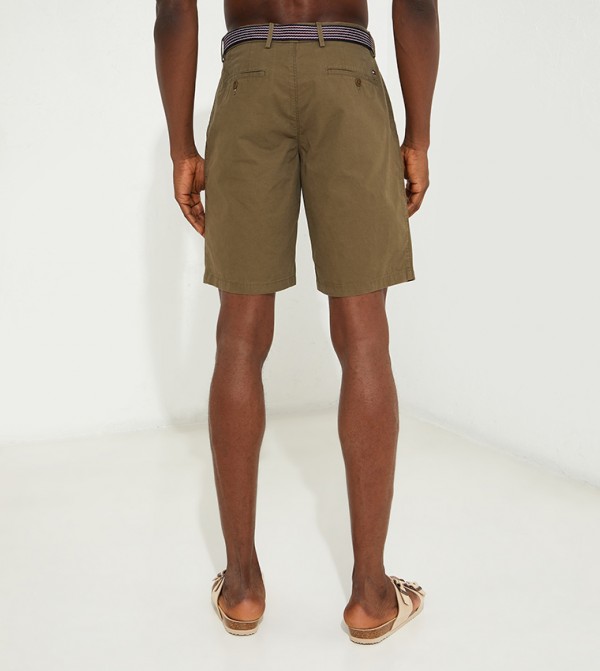 Tommy Hilfiger  - Green Chino Shorts