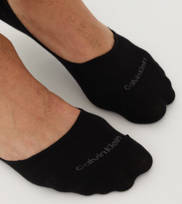 Calvin Klein  No show Socks - Black No show Socks