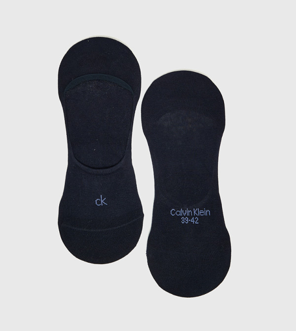 Calvin Klein  No show Socks - Navy No Show Socks