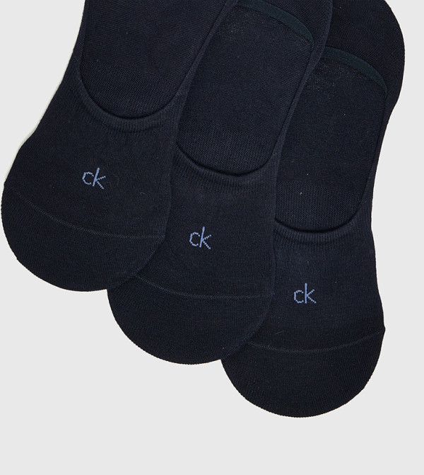 Calvin Klein  No show Socks - Navy No Show Socks