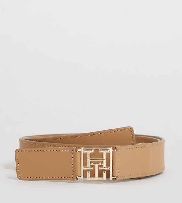 تومي هيلفيغر  أحزمة - كاكي Leather Belts