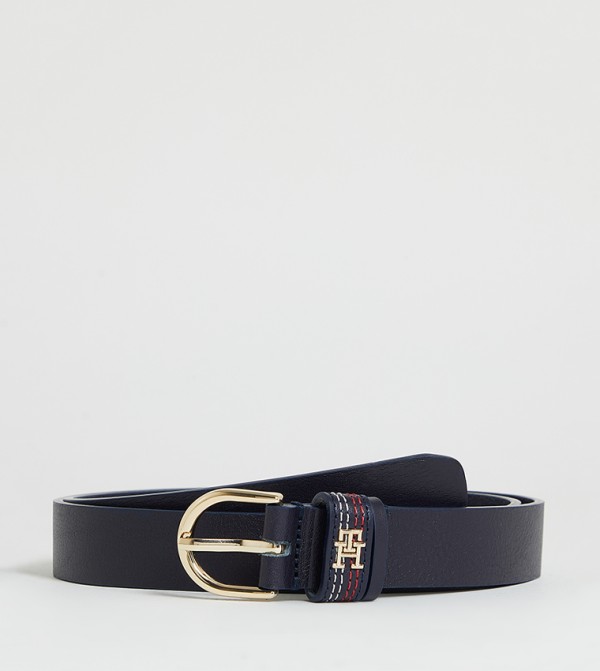 تومي هيلفيغر  أحزمة - كحلي Leather Belts