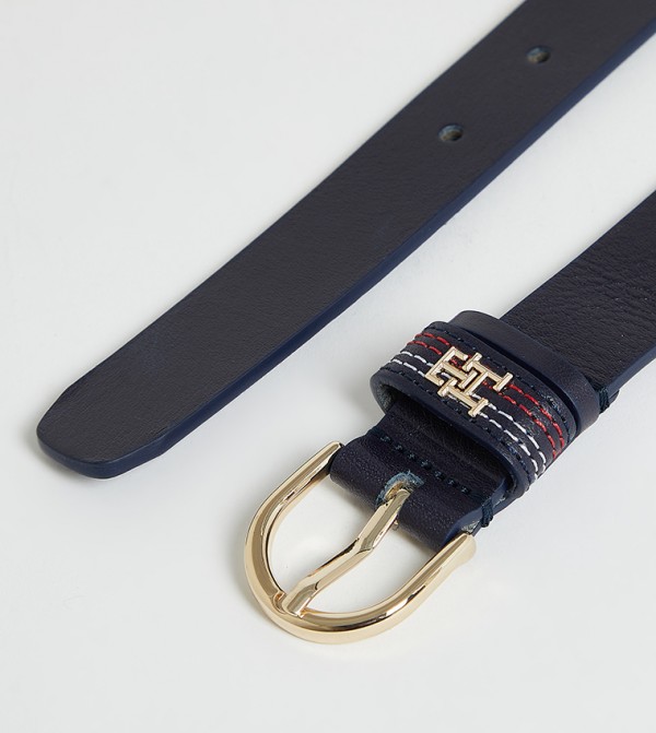 تومي هيلفيغر  أحزمة - كحلي Leather Belts