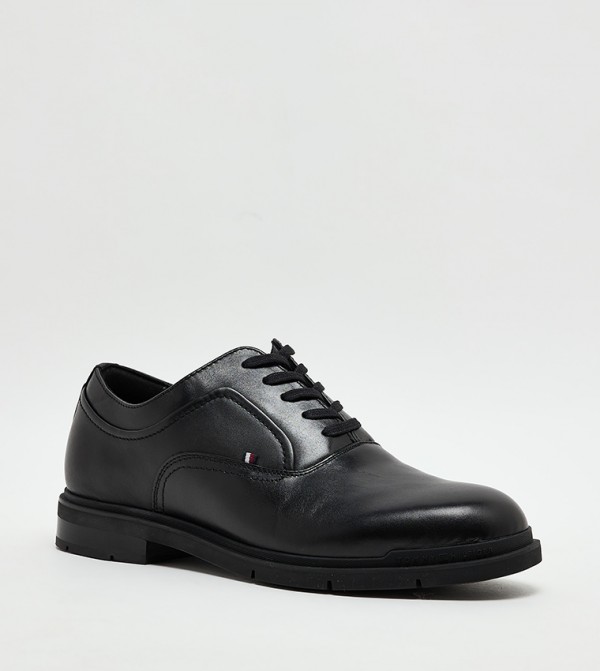 Tommy Hilfiger Tommy Hilfiger - Black Formal Lace-Up Shoes