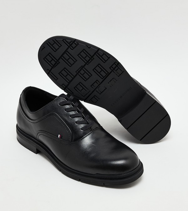 Tommy Hilfiger Tommy Hilfiger - Black Formal Lace-Up Shoes