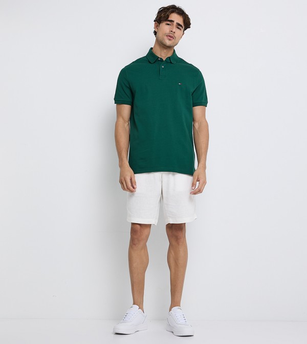 Tommy Hilfiger T-Shirts - Green Polo T-shirts