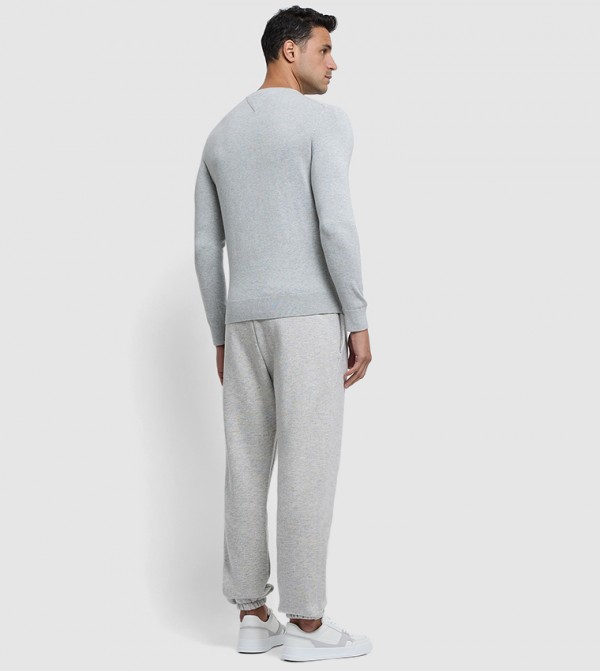 Tommy Hilfiger  V-neck Sweaters - Grey V-neck Sweaters