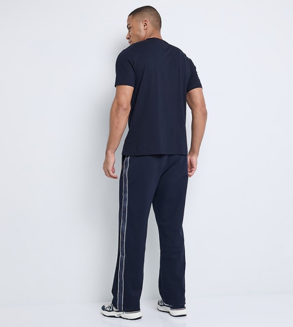 Tommy Hilfiger  - Blue Round Neck T-Shirts