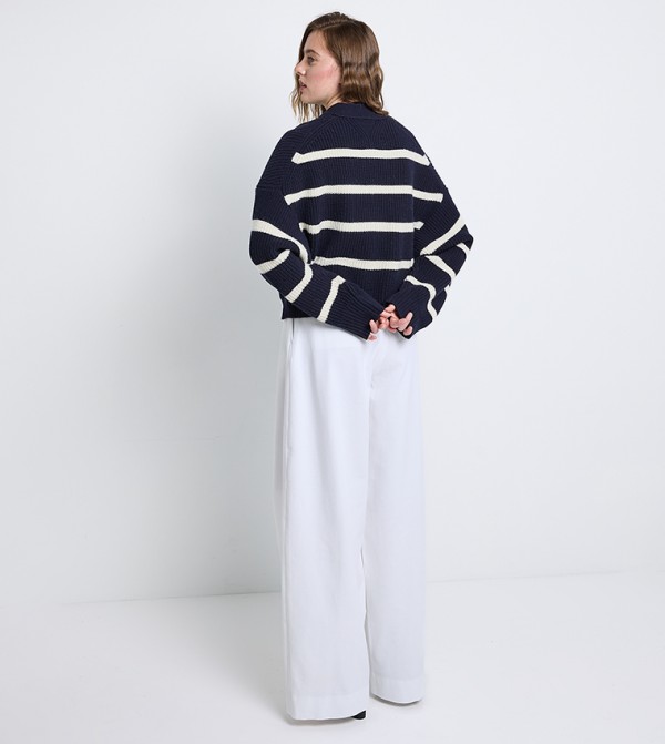 تومي هيلفيغر تومي هيلفيغر - كحلي V-neck Sweaters