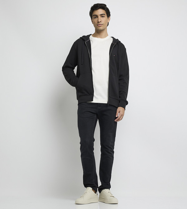 Tommy Hilfiger  Casual Jackets - Black Casual Jackets