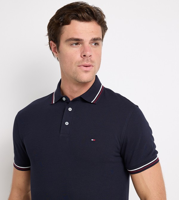 Tommy Hilfiger  Clothing - Navy Polo T-shirts