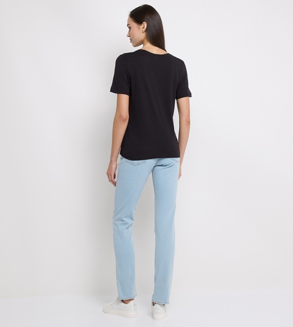 Tommy Hilfiger Tommy Hilfiger - Black Short Sleeve T-Shirts