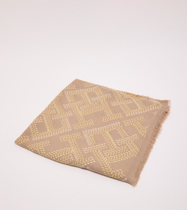 Tommy Hilfiger  Scarves - Beige Woven Scarves