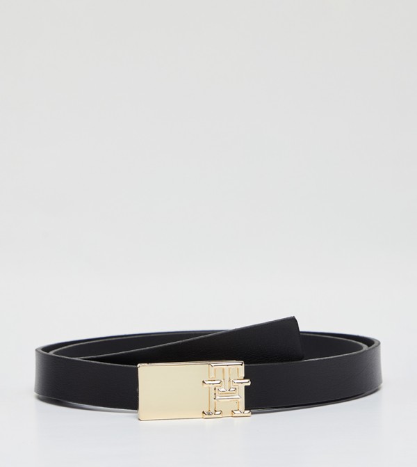 تومي هيلفيغر  Your-Perfect-Look - أسود Leather Belts
