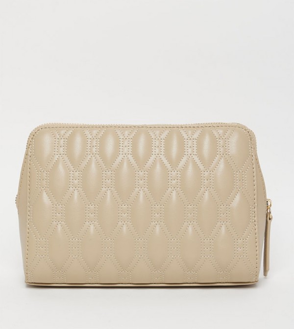 Tommy Hilfiger  Cosmetic Bags - Beige Cosmetic Organizers