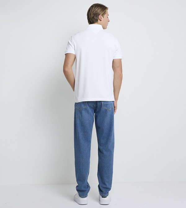 Tommy Hilfiger T-Shirts - White Polo T-shirts