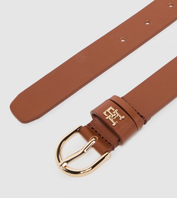 تومي هيلفيغر  أحزمة - حنطي Leather Belts