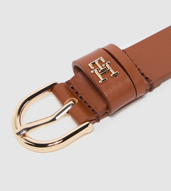 تومي هيلفيغر  أحزمة - حنطي Leather Belts