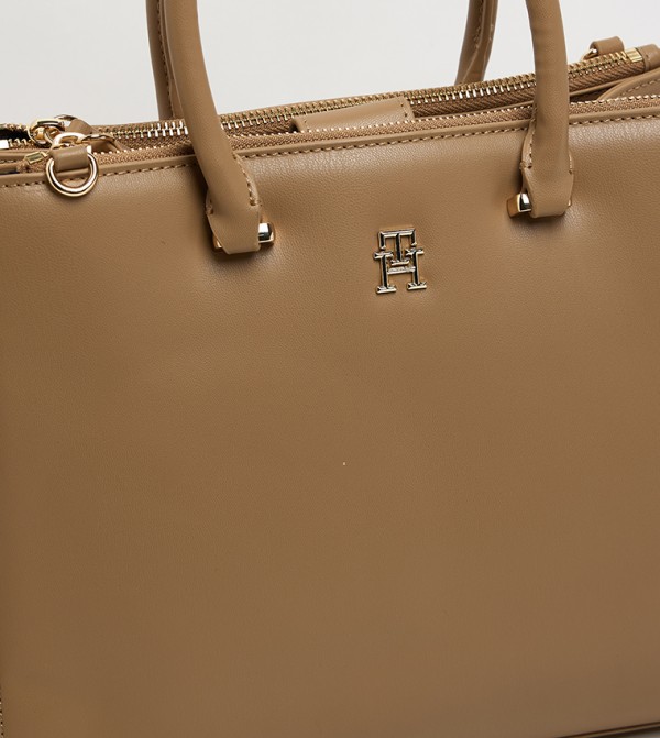 Tommy Hilfiger  - Brown Tote Bags