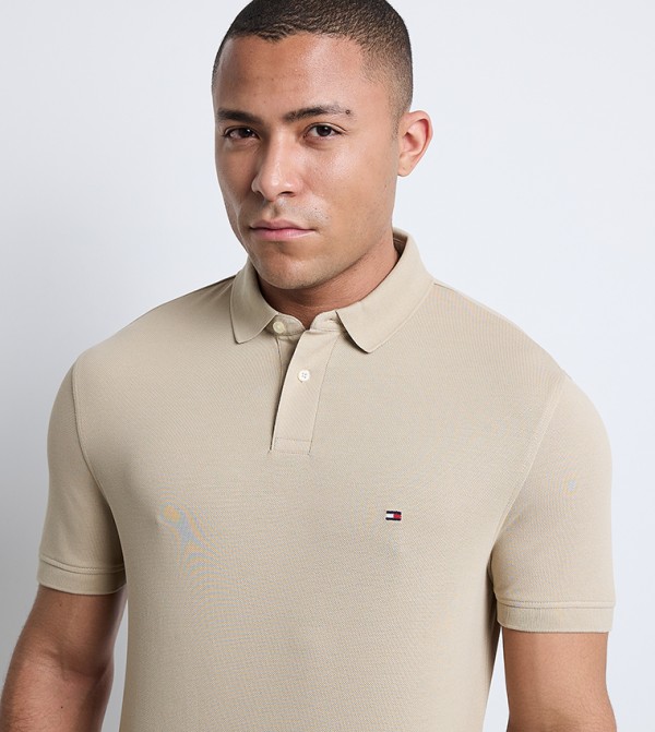 Tommy Hilfiger  - Beige Polo T-shirts