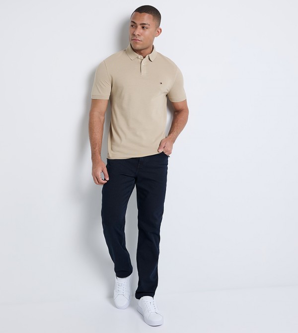 Tommy Hilfiger  - Beige Polo T-shirts