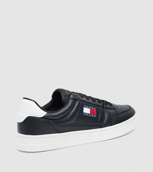 تومي جينز تومي جينز - أسود أحذية برقبة منخفضة 