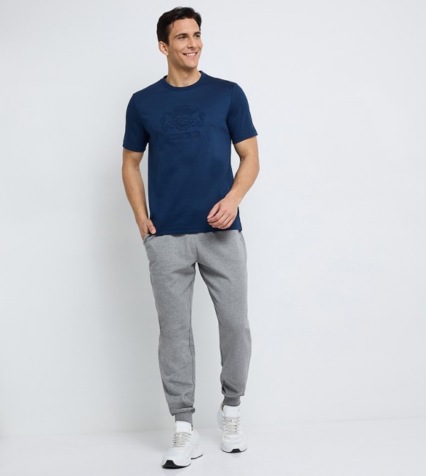 Tommy Hilfiger Tommy Hilfiger - Blue Round Neck T-Shirts