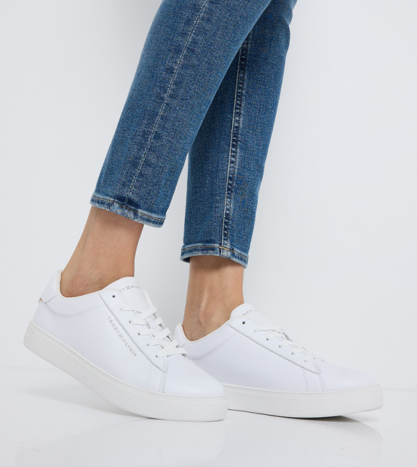 Tommy Hilfiger Tommy Hilfiger - White Low Top