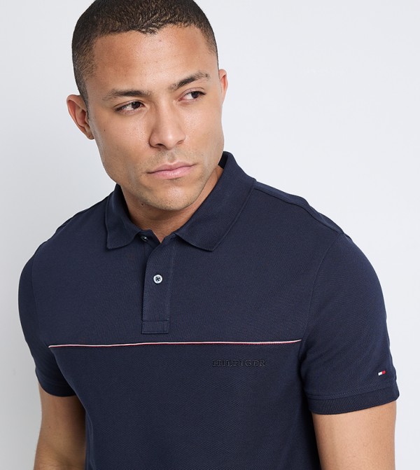 Tommy Hilfiger  T-Shirts - Navy Polo T-shirts