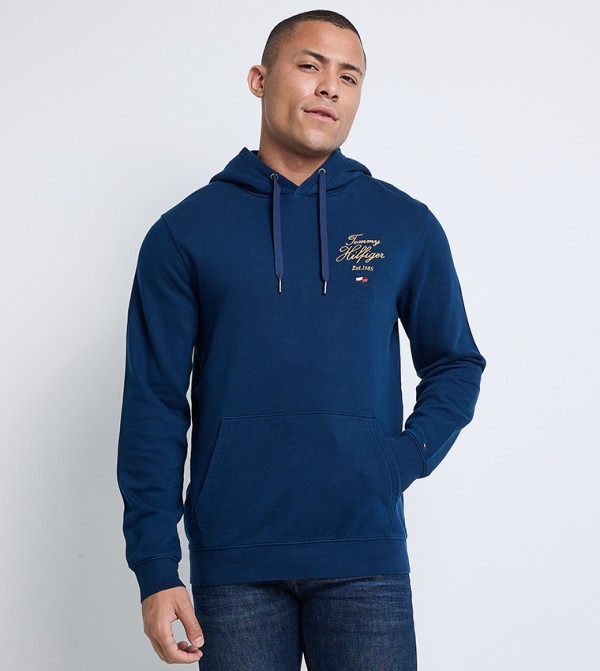 Tommy Hilfiger  Hoodies - Blue Hoodies