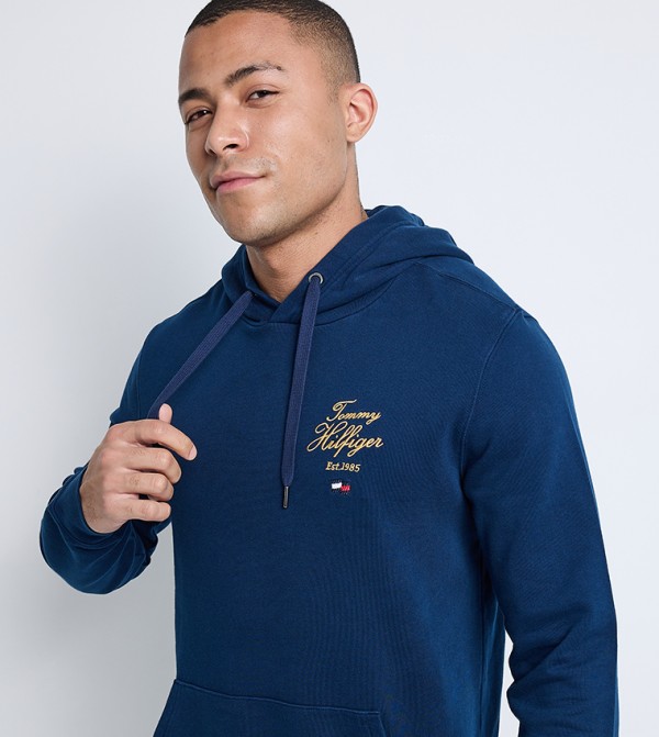 Tommy Hilfiger  Hoodies - Blue Hoodies