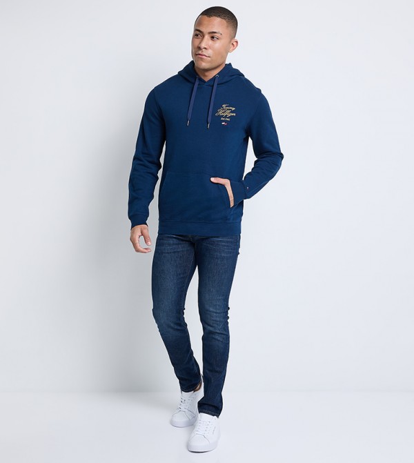 Tommy Hilfiger  Hoodies - Blue Hoodies