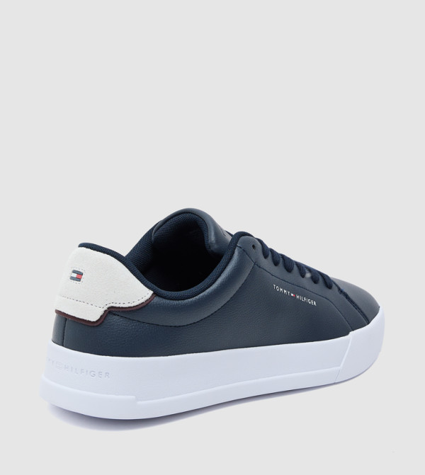 تومي هيلفيغر varsity - كحلي أحذية برقبة منخفضة