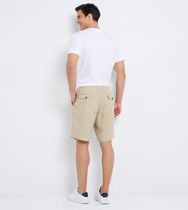 Tommy Hilfiger  Clothing - Khaki Chino Shorts
