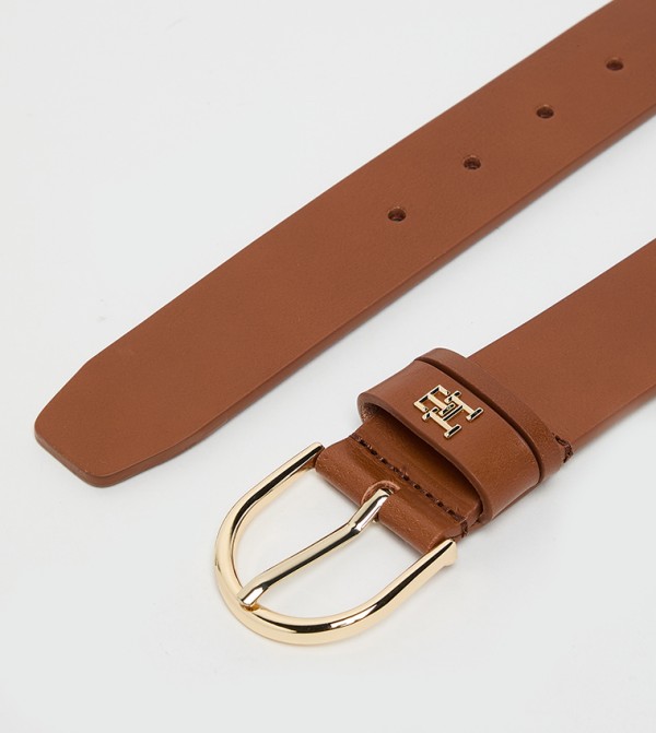 تومي هيلفيغر  أحزمة - بني  Leather Belts