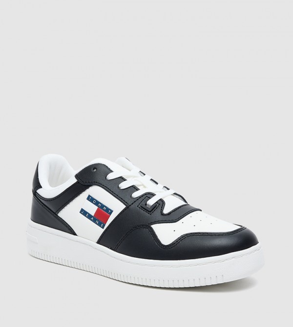 تومي جينز تومي جينز - أسود أحذية برقبة منخفضة 