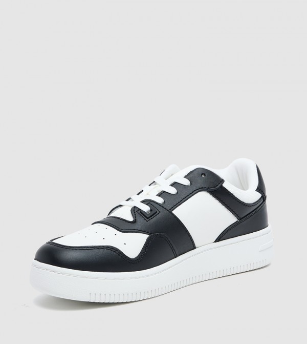 تومي جينز تومي جينز - أسود أحذية برقبة منخفضة 