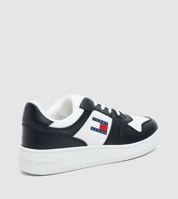 تومي جينز تومي جينز - أسود أحذية برقبة منخفضة 