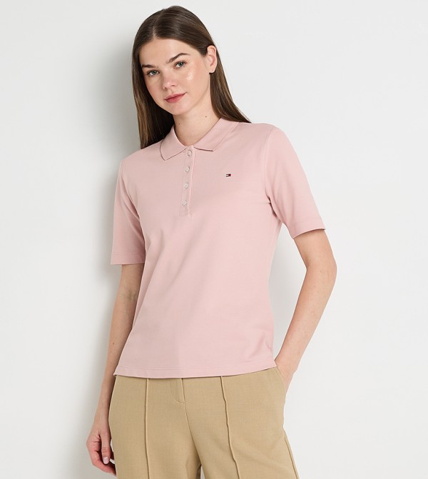 Tommy Hilfiger Tommy Hilfiger - Pink Polo T-shirts