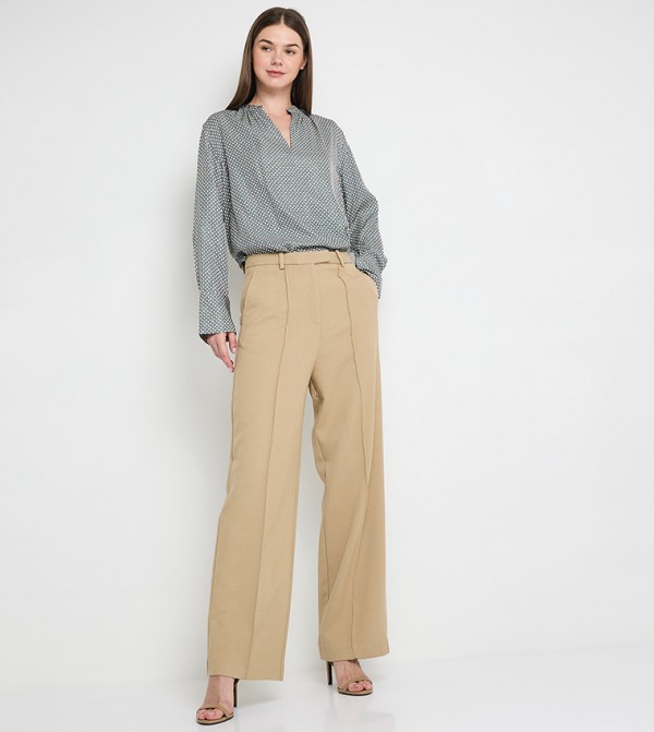Tommy Hilfiger  Formal Pants - Beige Formal Pants