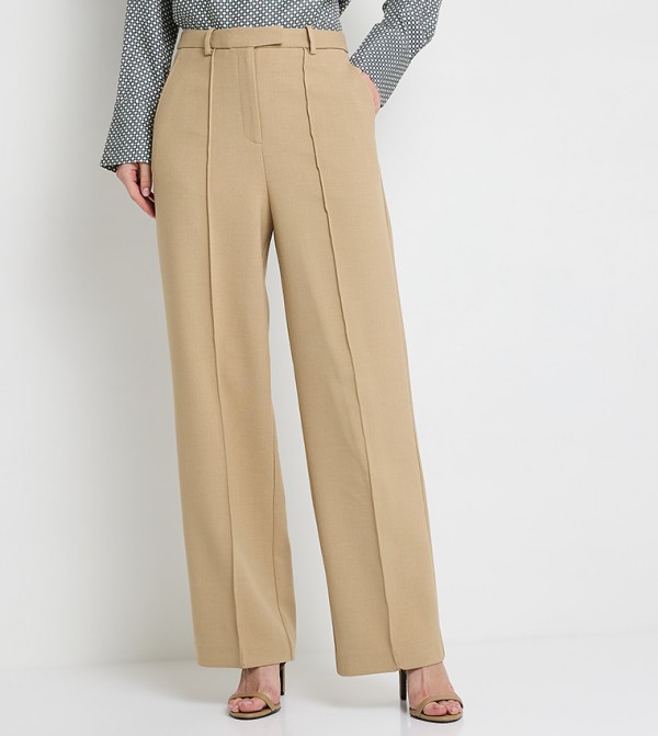 Tommy Hilfiger  Formal Pants - Beige Formal Pants