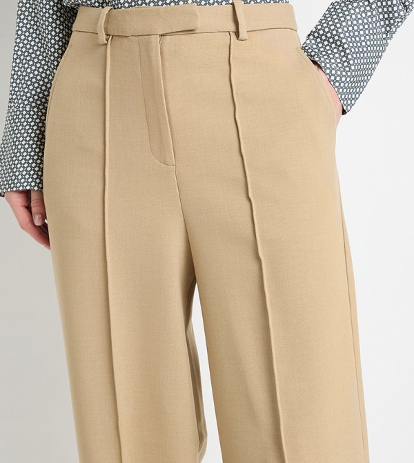 Tommy Hilfiger  Formal Pants - Beige Formal Pants
