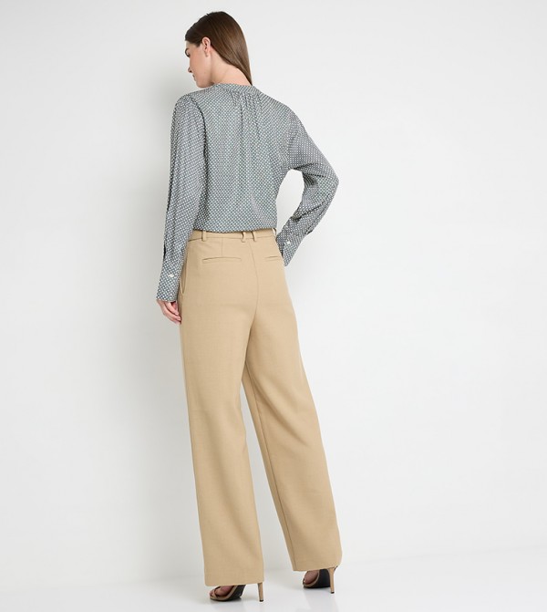 Tommy Hilfiger  Formal Pants - Beige Formal Pants