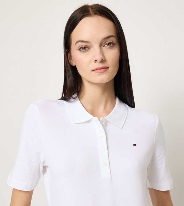 Tommy Hilfiger Tommy Hilfiger - White Polo T-shirts