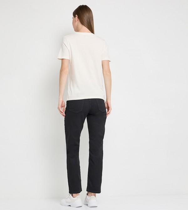 Tommy Hilfiger Tommy Hilfiger - Off White Casual T-Shirts