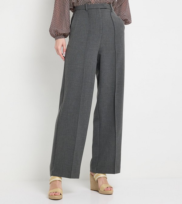 Tommy Hilfiger  Formal Pants - Grey Formal Pants