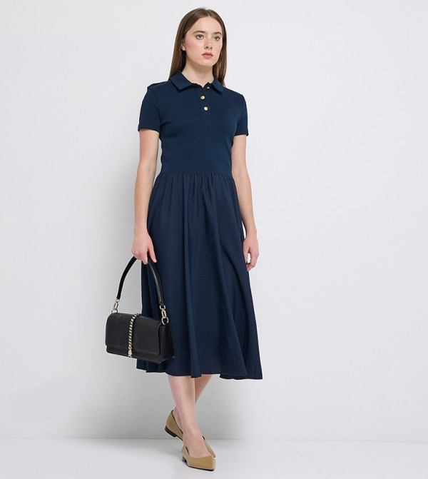 Tommy Hilfiger Tommy Hilfiger - Navy Shirt & T-Shirt Dresses