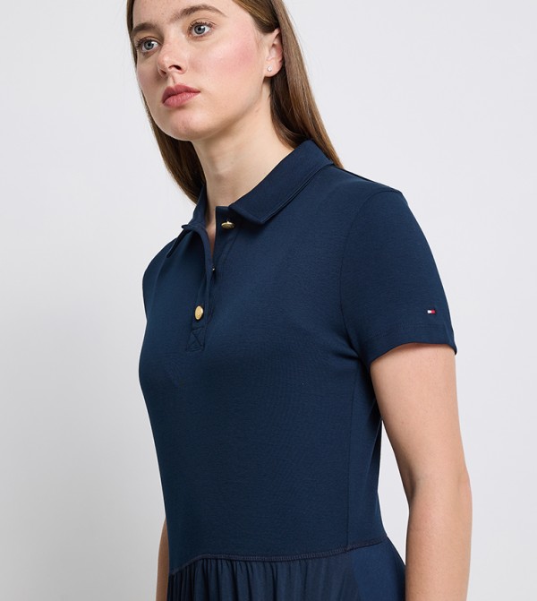 Tommy Hilfiger Tommy Hilfiger - Navy Shirt & T-Shirt Dresses
